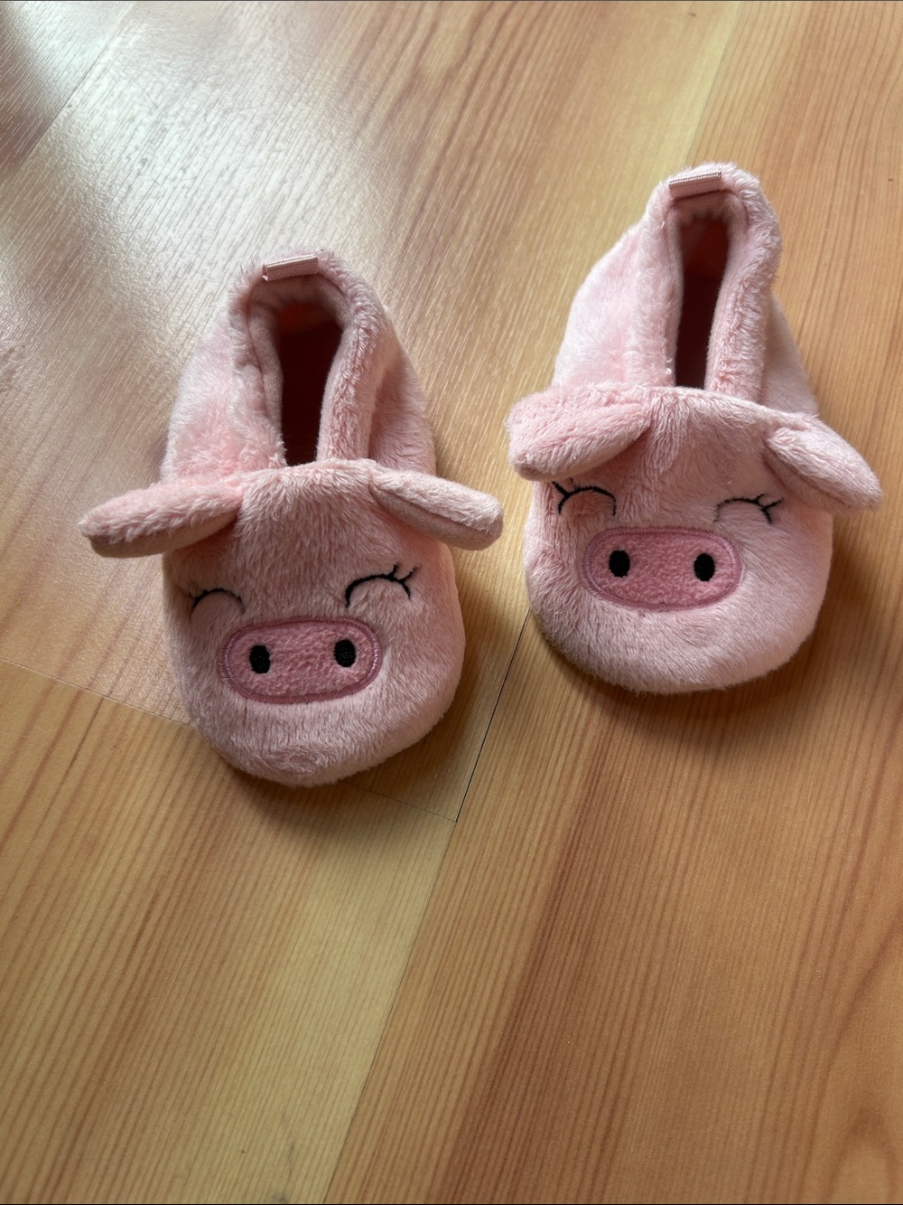 Old Navy Pink Plush Pig Kids One-Piece Footies